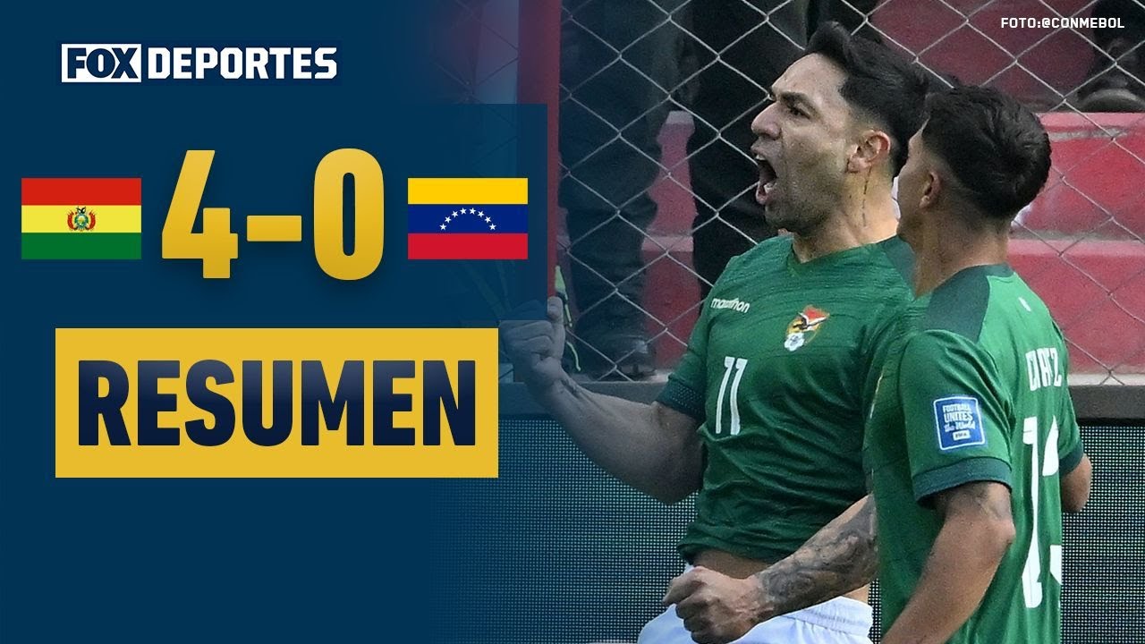 BOLIVIA 4-0 VENEZUELA | 🔥 &iexcl;Goleada boliviana en la altura! 🇧🇴 | HIGHLIGHTS | Eliminatorias Conmebol