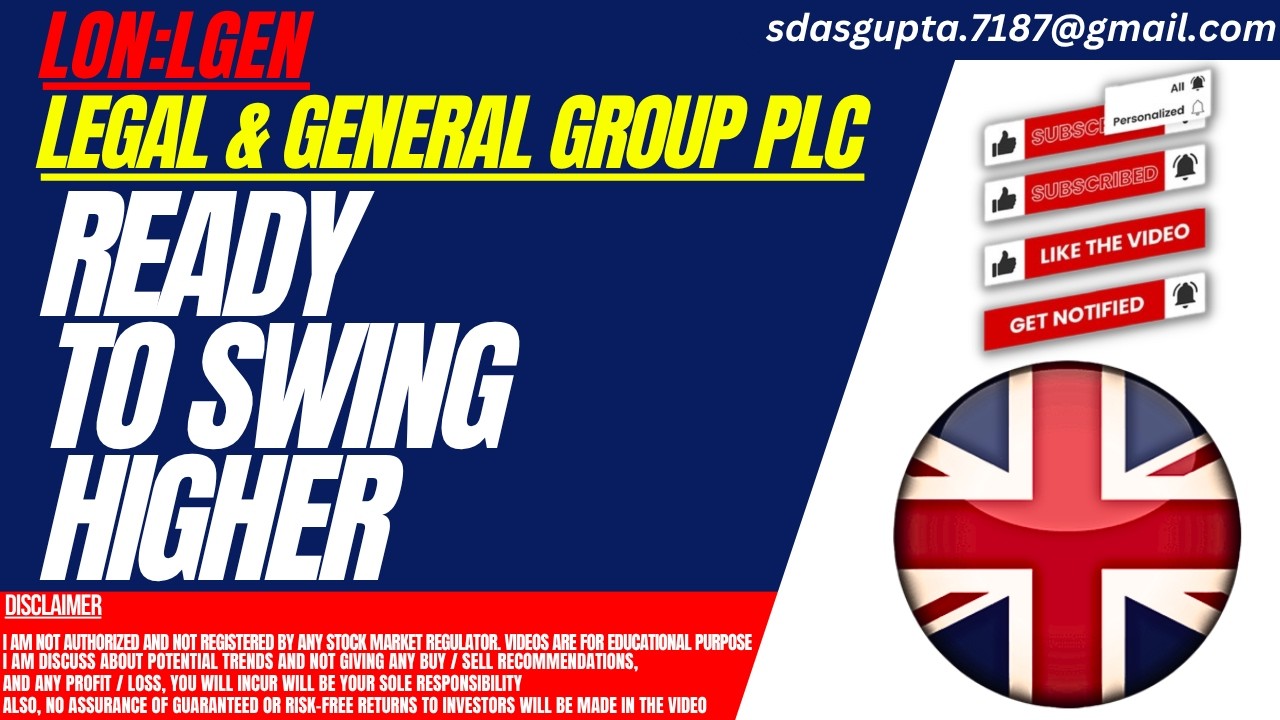 LEGAL & GENERAL SHARE : READY TO SWING HIGHER | LGEN STOCK