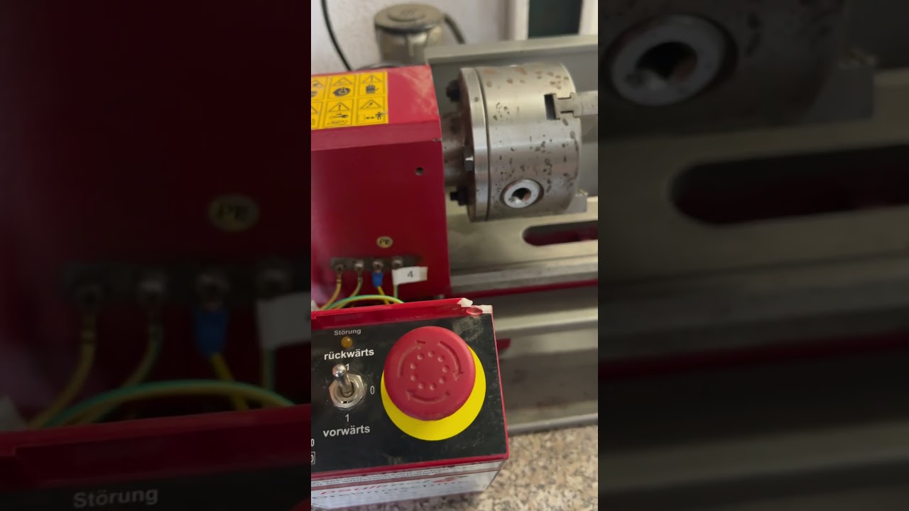 Paulimot C2 Mini lathe mini Drehbank. New motor, motherboard, potentiometer, power cable.I need help
