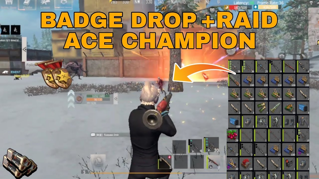 ACE CHAMPION SHIP BADGE DROP+RAID LAST ISLAND OF SURVIVAL