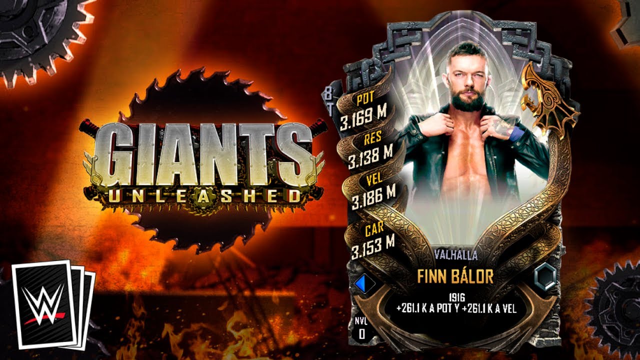 #03 WWE SuperCard | GIANTS UNLEASHED:  Finn B&aacute;lor