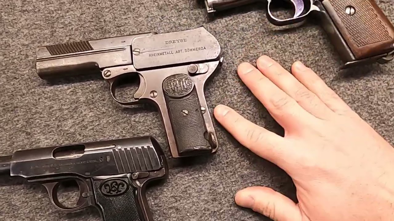 Rheinmetall Dreyse Model 1907 Pistol: A Weird Little Misnamed Gun Of WWI