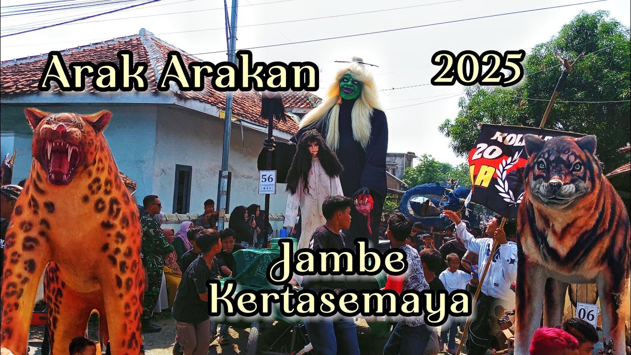 Pawai Ogoh Ogoh Desa Jambe Kertasemaya 2025