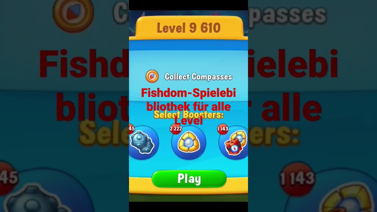 Fishdom-Spielebibliothek f&uuml;r alle Level #fishdom #game #gamelevel #gaming #gamergamer #gameplay