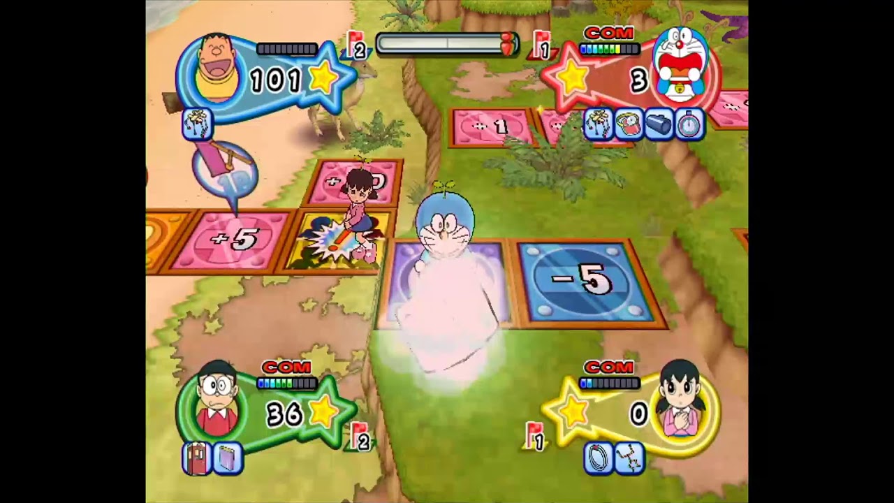 【ドラえもん Wiiひみつ道具王決定戦】恐竜の世界で運を味方？ #5