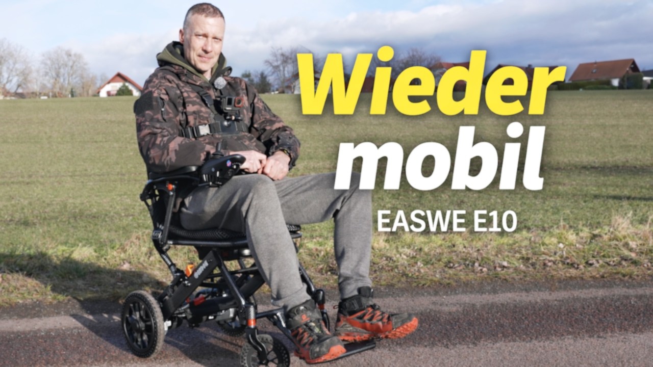 Wenn Gehen schwerfällt – der elektrische Rollstuhl EASWE E10 im Alltag