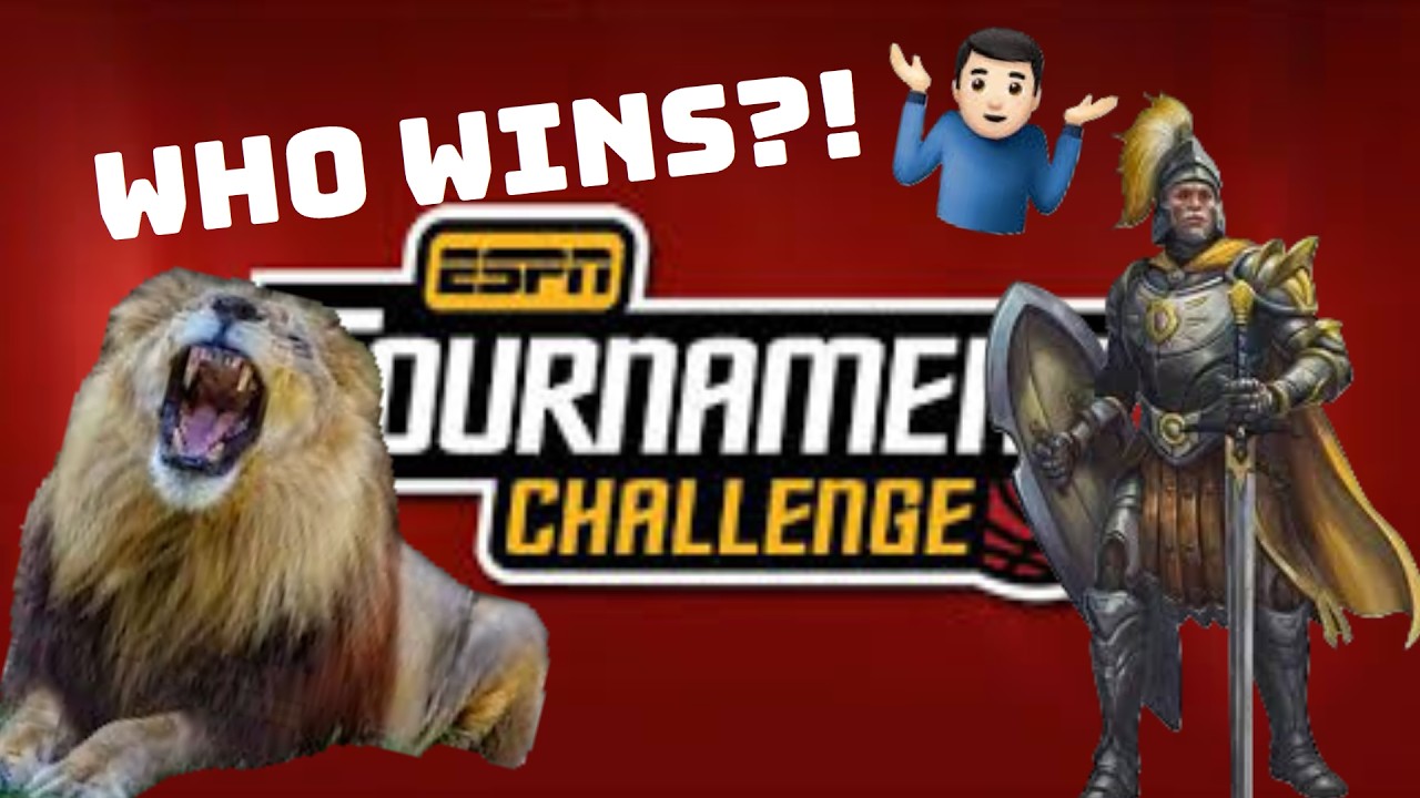 Кто победит в «Мартовском безумии», если победят только талисманы команд?? (ESPN TC)