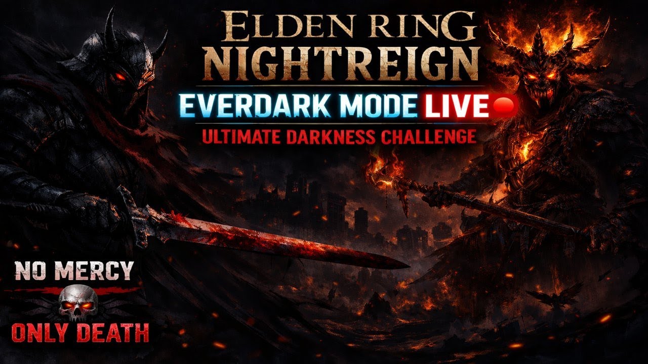 🔴 ELDEN RING: EVERDARK BOSSES LIVE ⚔️ | Rage, Clutches & Insane Fights! | MONTAGE IS LIVE