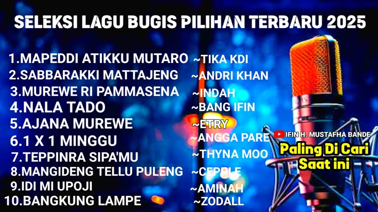 🔰Seleksi Lagu Bugis Pilihan Terbaru 2025