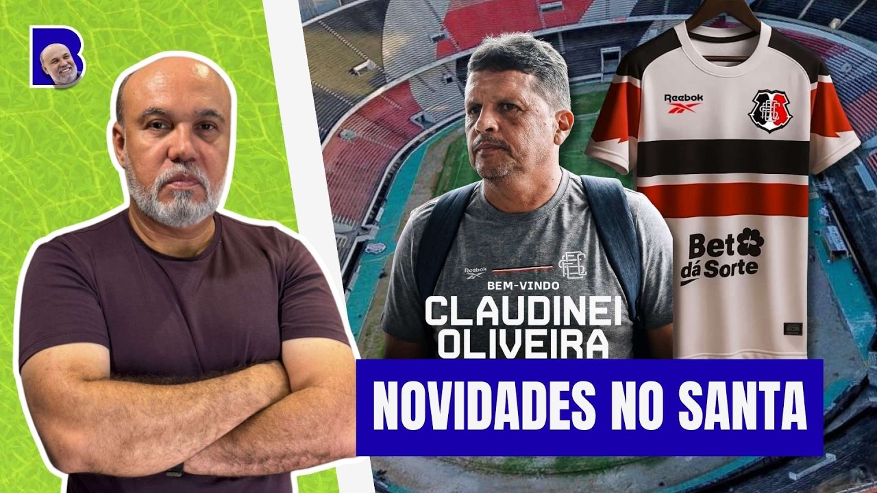 Santa Cruz lança novos uniformes e anuncia novo técnico.