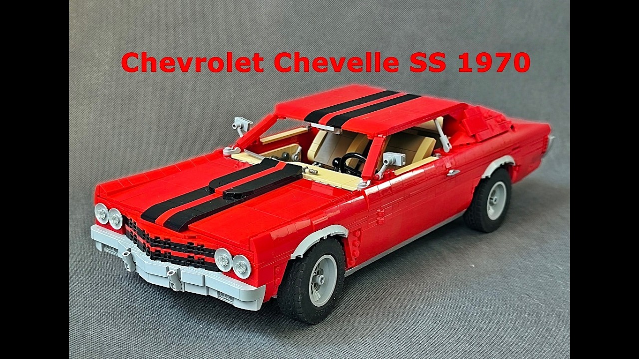 LEGO MOC Chevrolet Chevelle SS 1970 (1:11 scale)