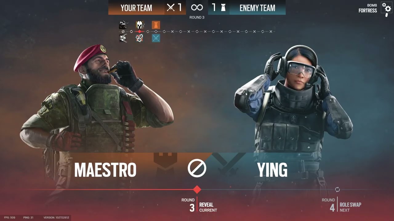 R6 Bro your aim is trash 1v1 fortress Top floor