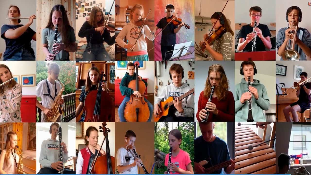 Schulorchester im Homeoffice
