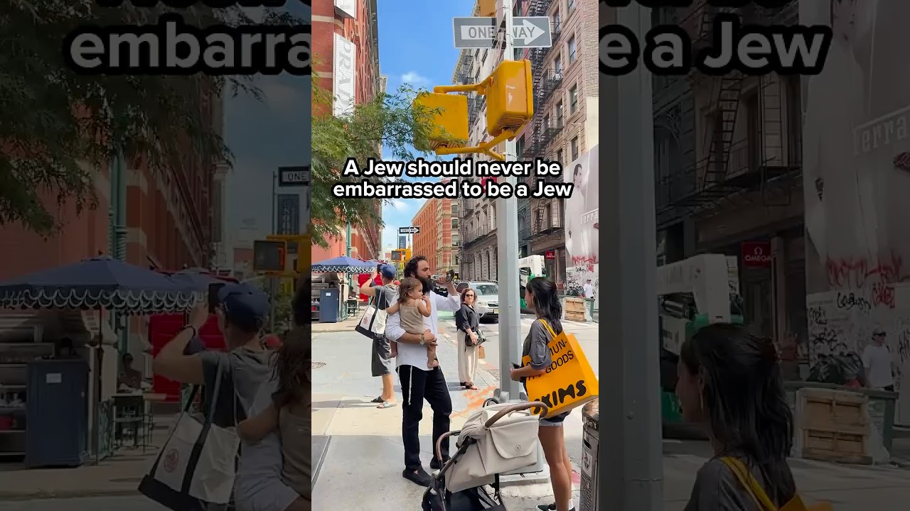 Blowing the Jewish horn for a Jewish women on the last day before Rosh Hashana the Jewish new year o