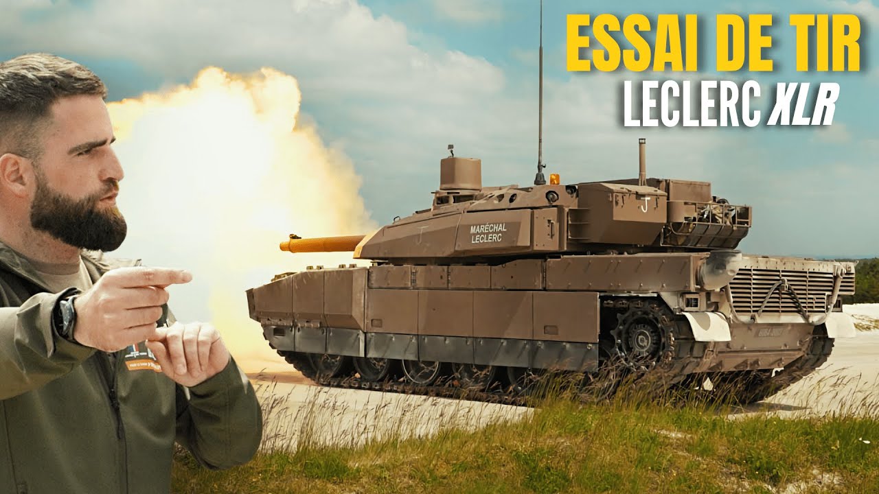 JE TIRE avec le CHAR LECLERC XLR