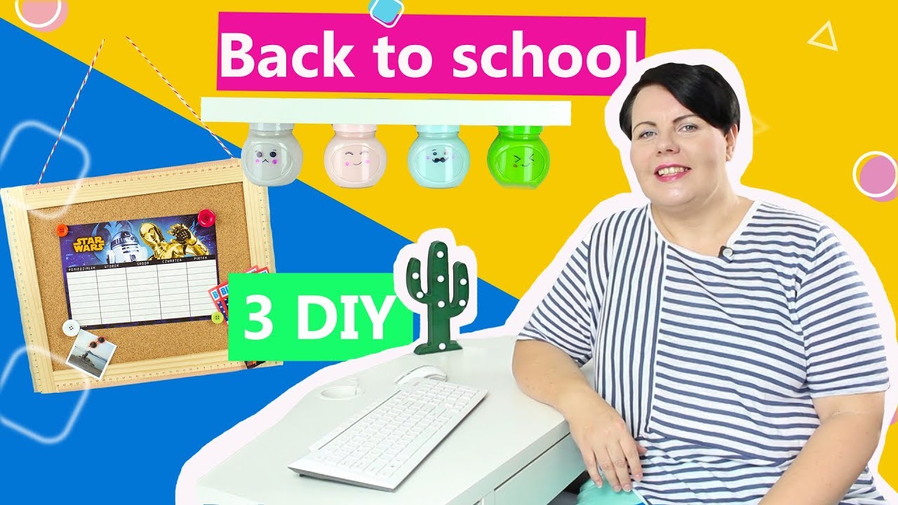 Back to school - organizacja biurka | Twoje DIY #46