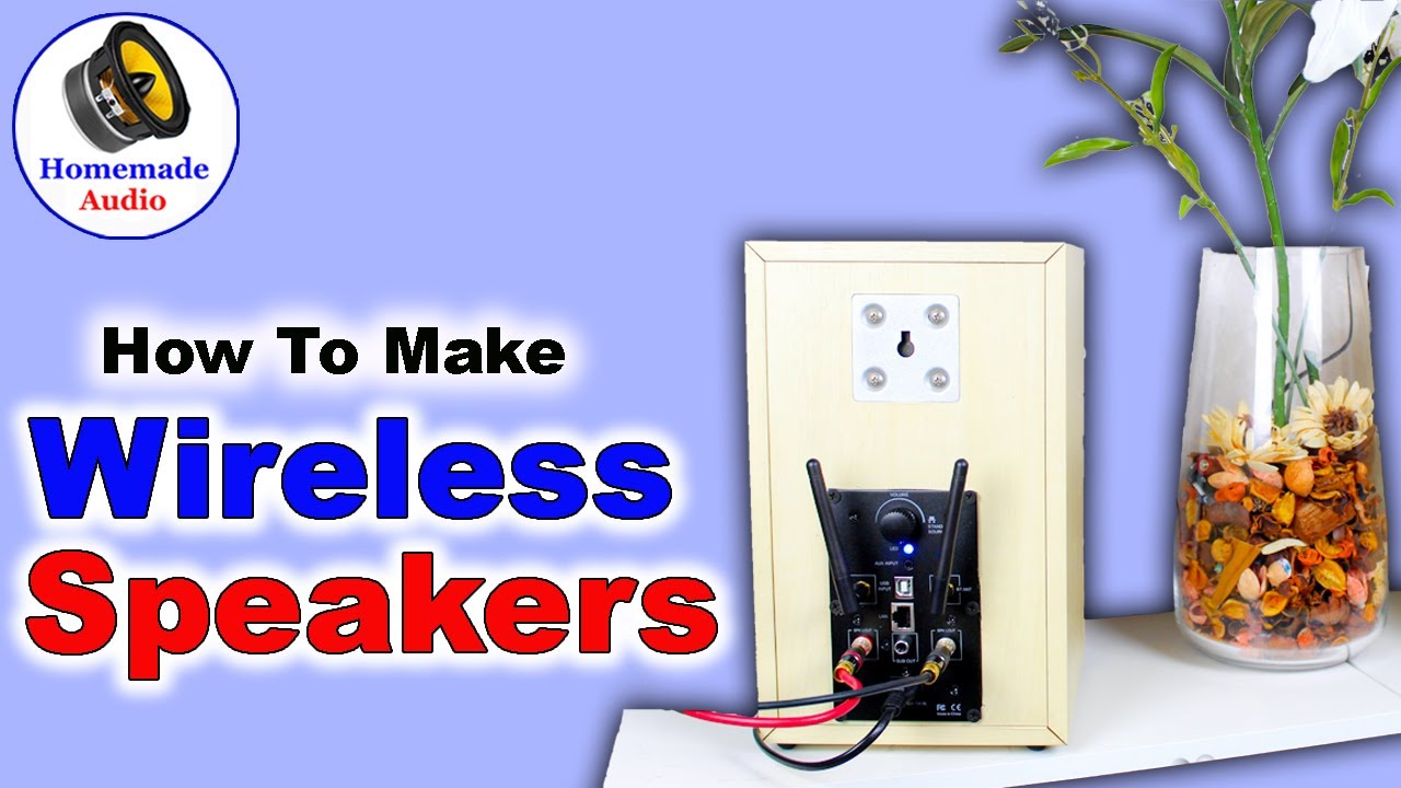 --||-- Turn Passive speakers Amplified + Bluetooth + WiFi + USB --||--