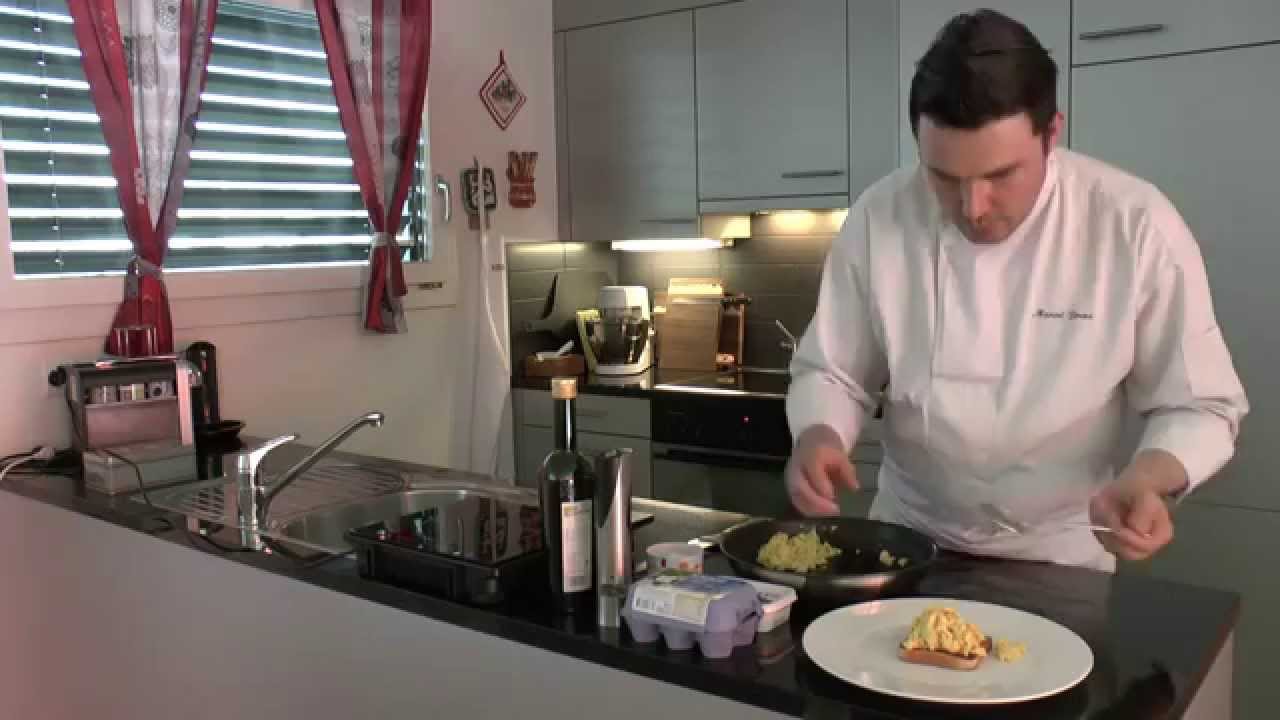Rührei zubereiten