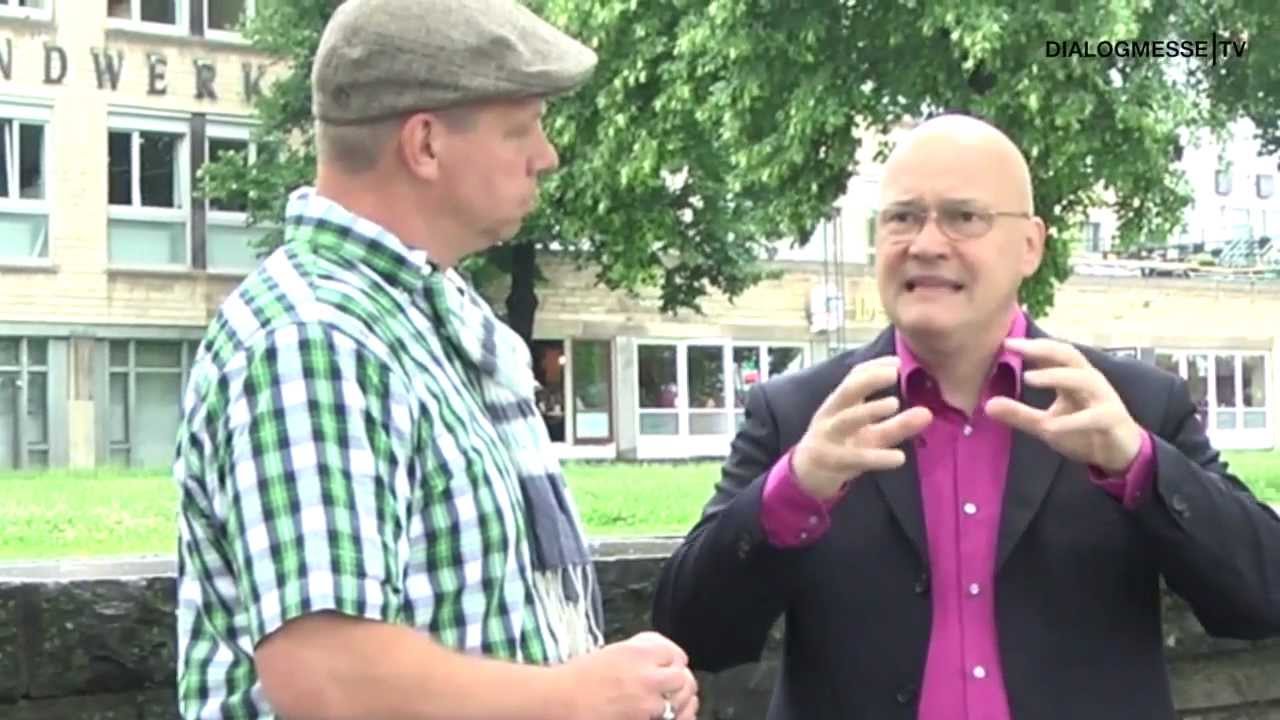 DIALOGMESSE.TV REPORTAGE: Harry Flint trifft ZDF Moderator Achim Winter