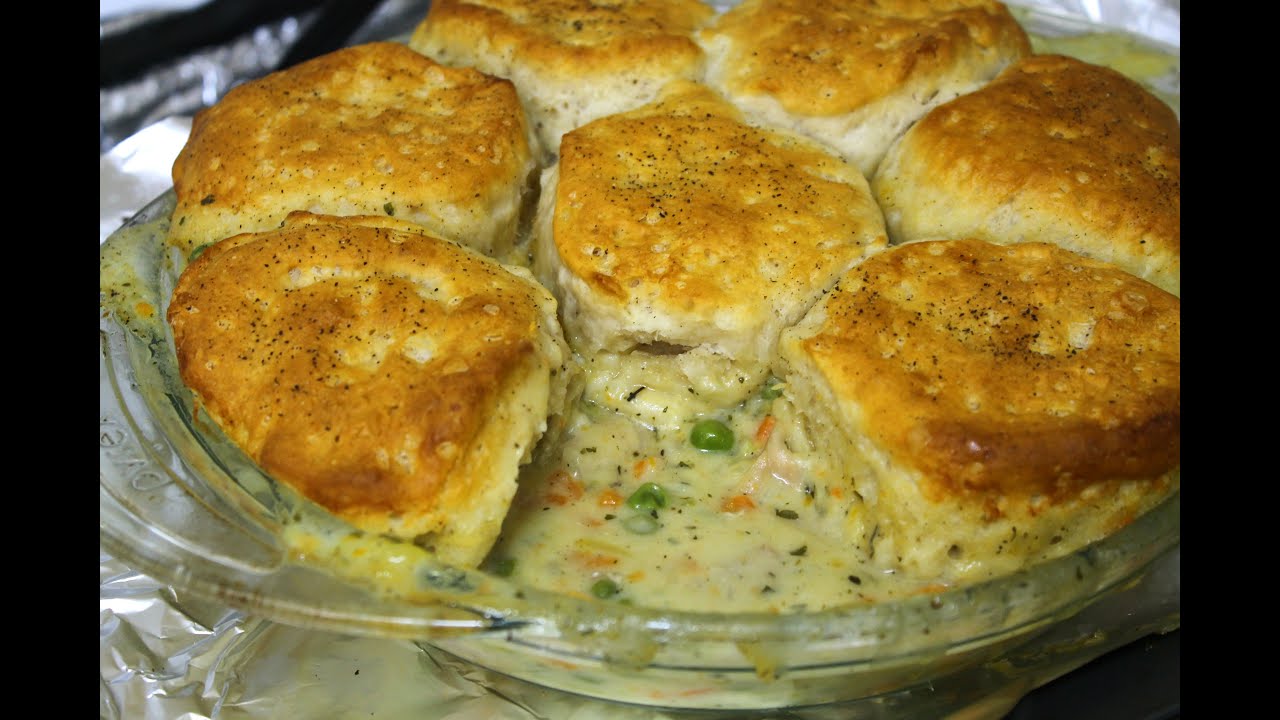 Chicken and Biscuit Pot Pie Recipe - In The Kitchen With Jonny Episode 168