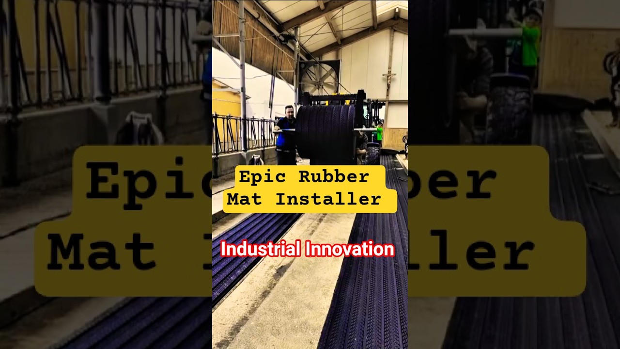 Innovation Tools: Automatic Conveyor Rubber Mat Installer