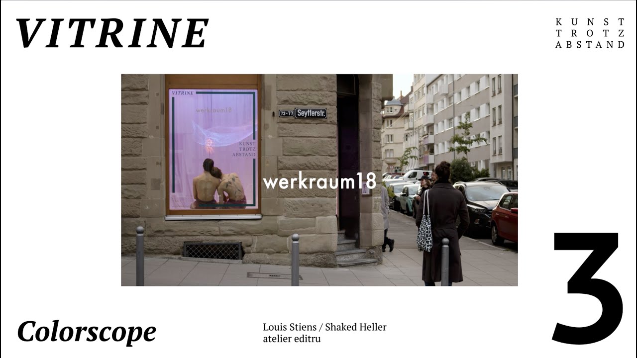 werkraum18 / VITRINE 3 / Louis Stiens / Shaked Heller / atelier editru