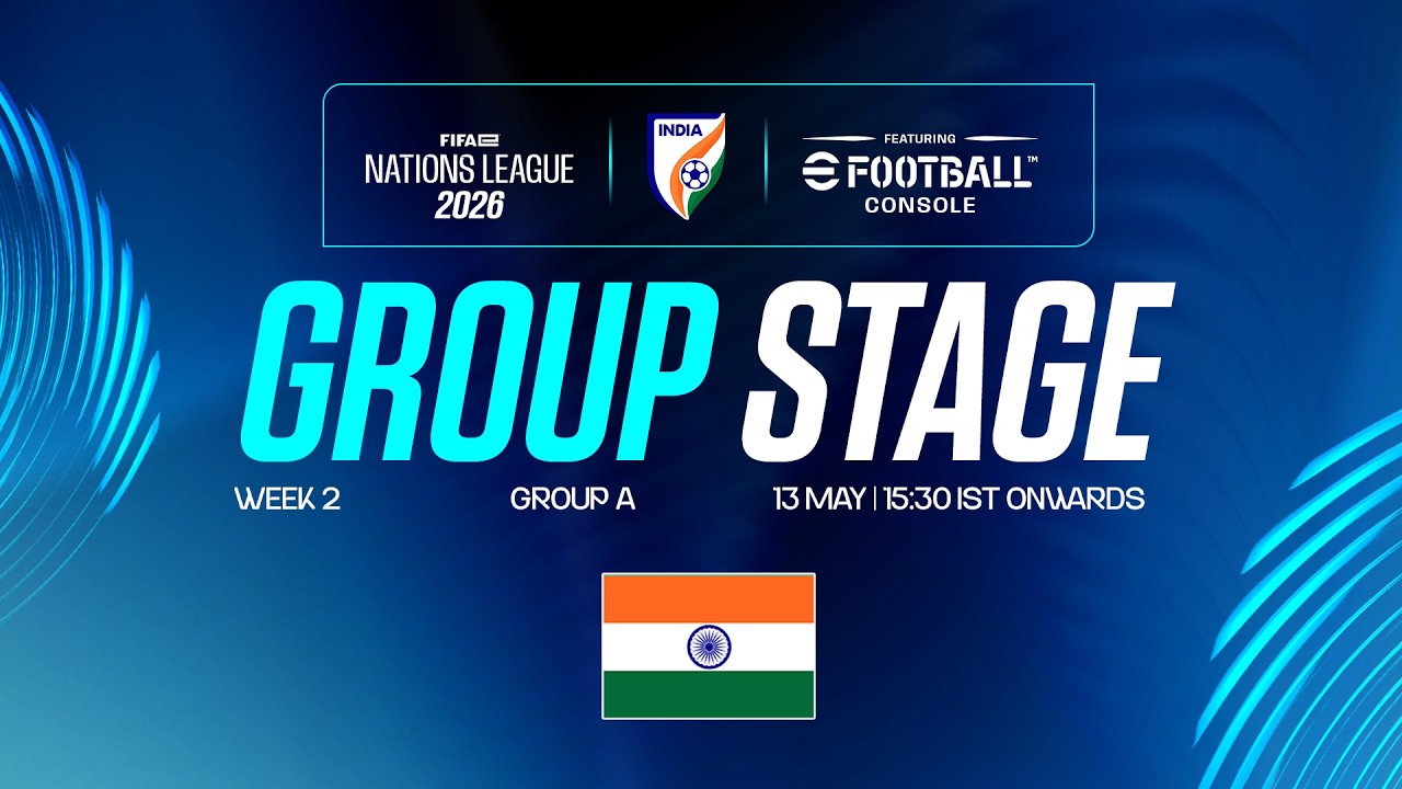 FIFAe Nations League 2026&trade; ft. eFootball&trade;️ Console | eTigers | Week 2 | Day 1 | LIVE