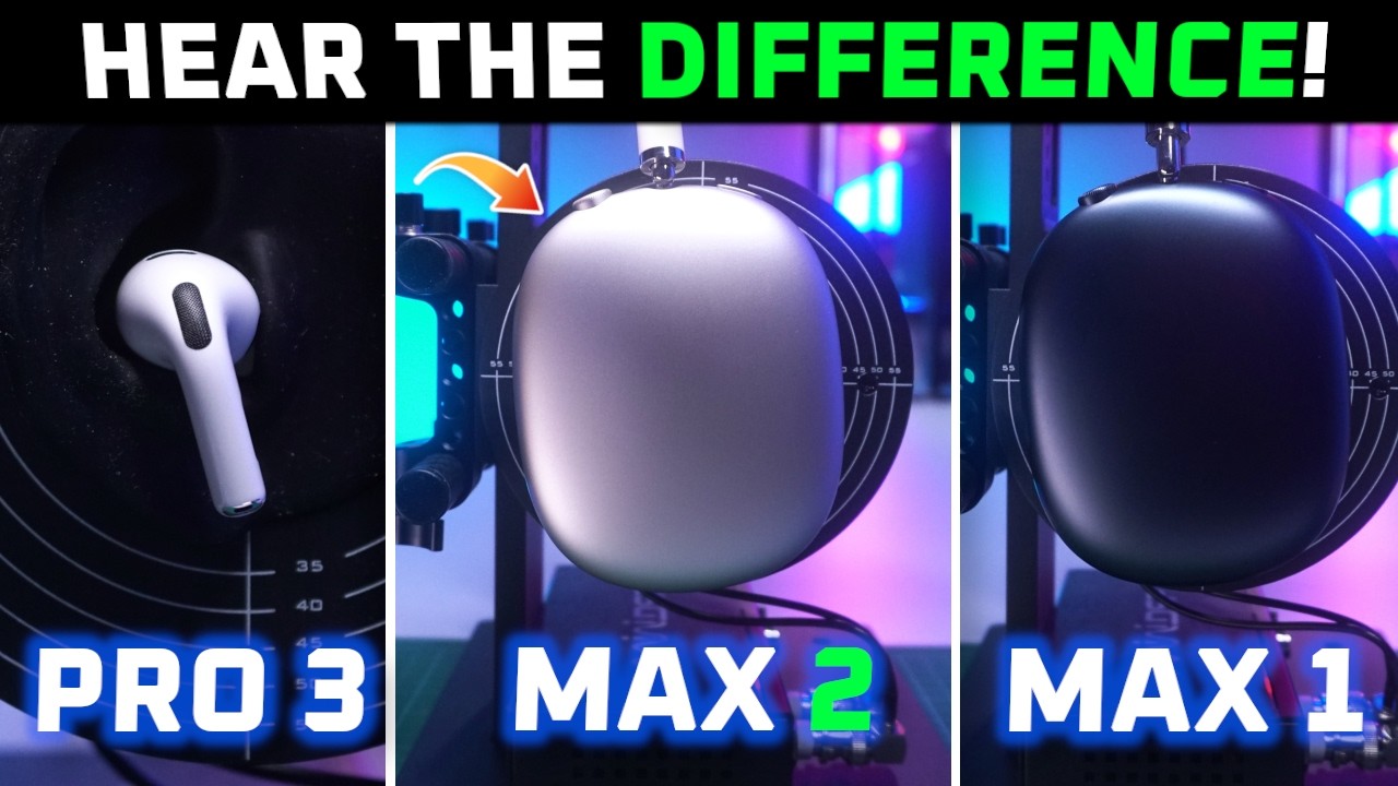 Recenzja AirPods Max 2, Max 1 i AirPods Pro 3 &ndash; usłysz r&oacute;żnicę! 🔥