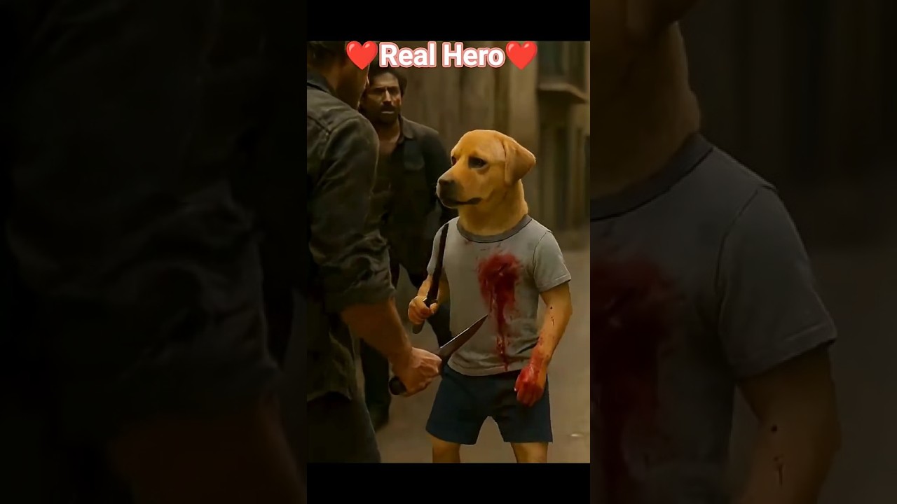 Hero Dog Saves Girl from Attack | Real Life Braveheart 💔 | Emotional Story That Will Melt Your Heart