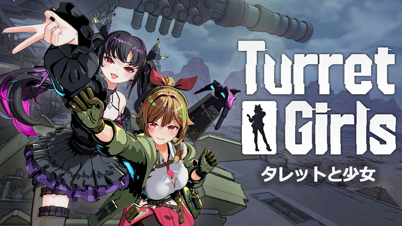 TurretGirls - Raven Reveal Trailer  |  『タレットと少女』レイヴン公開PV
