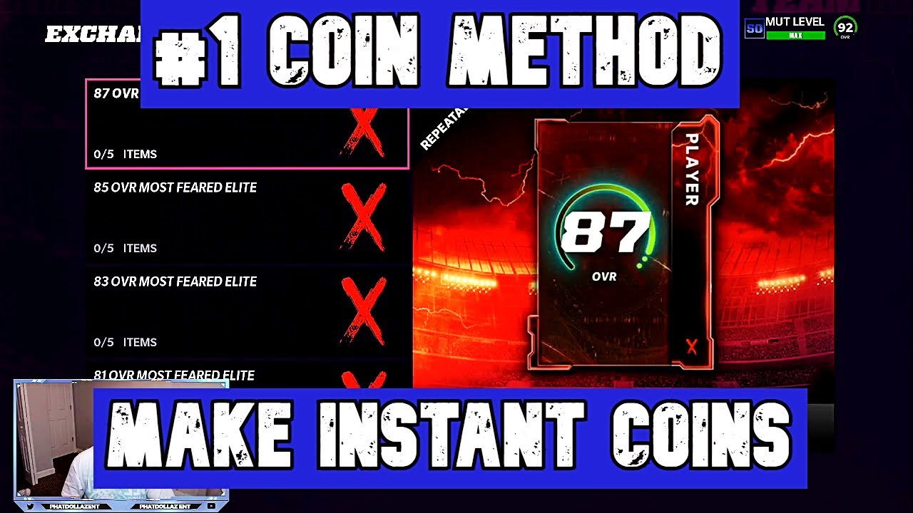 CLAIM YOUR FREE COINS NOW! #1 GLITCHY COIN METHOD IN MADDEN 22! MAKE INSTANT COINS