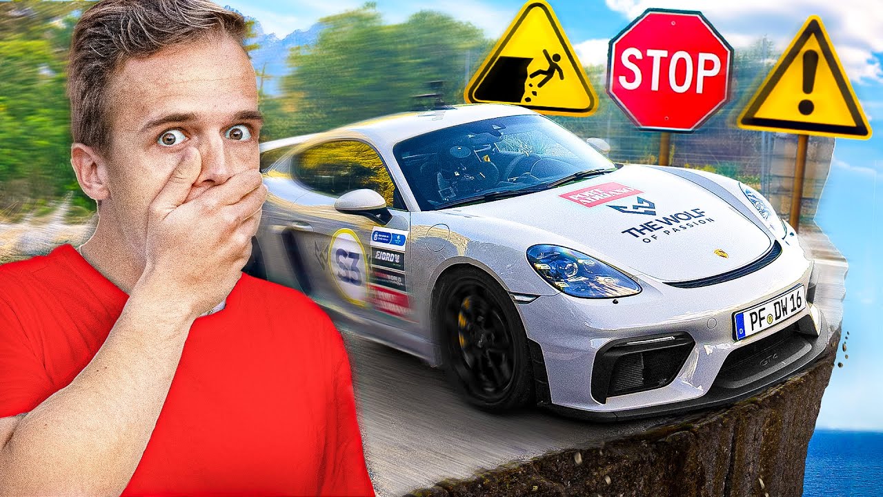 Ich fahre die GEFÄHRLICHSTE RALLY EUROPAS mit meinem PORSCHE GT4!