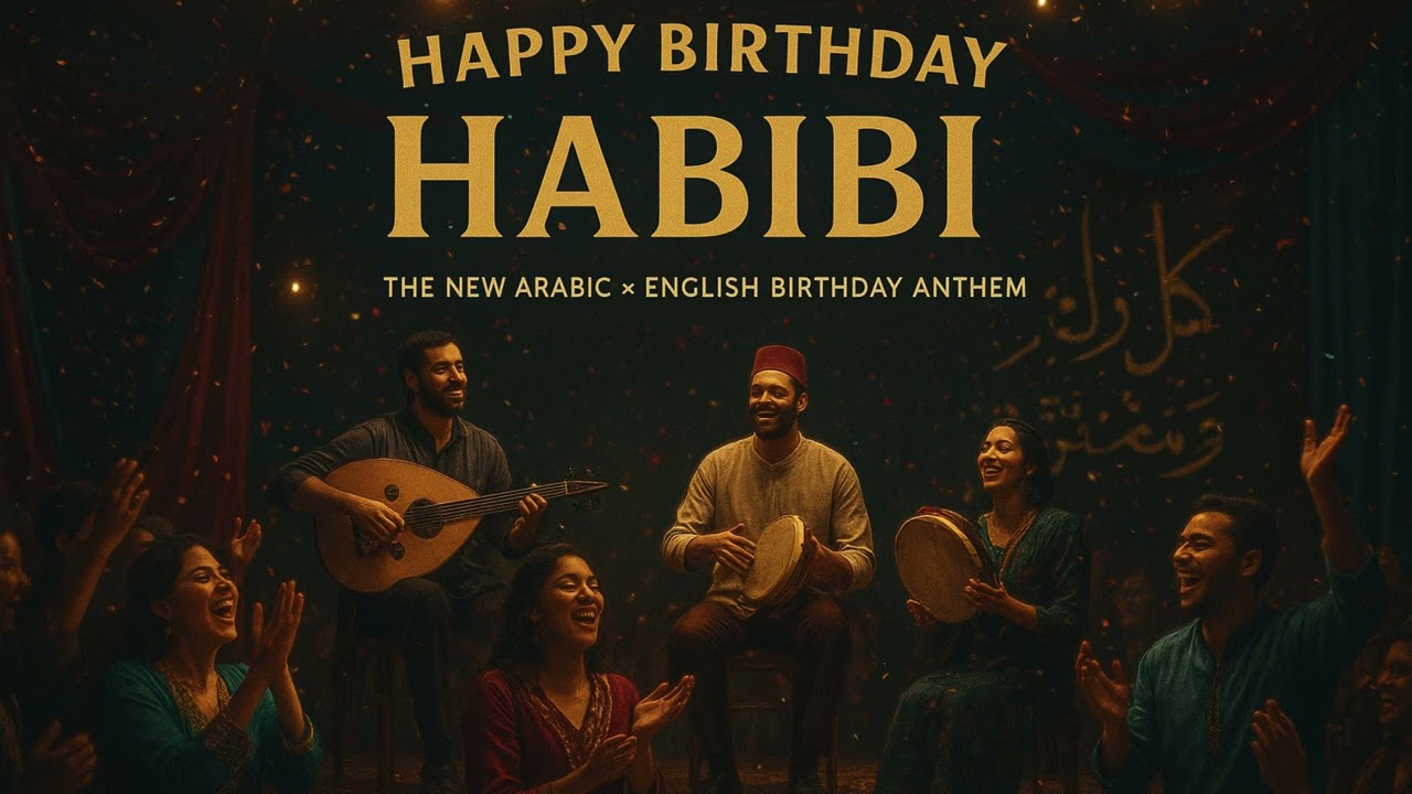 Happy Birthday Habibi | Arabic × English Birthday Song
