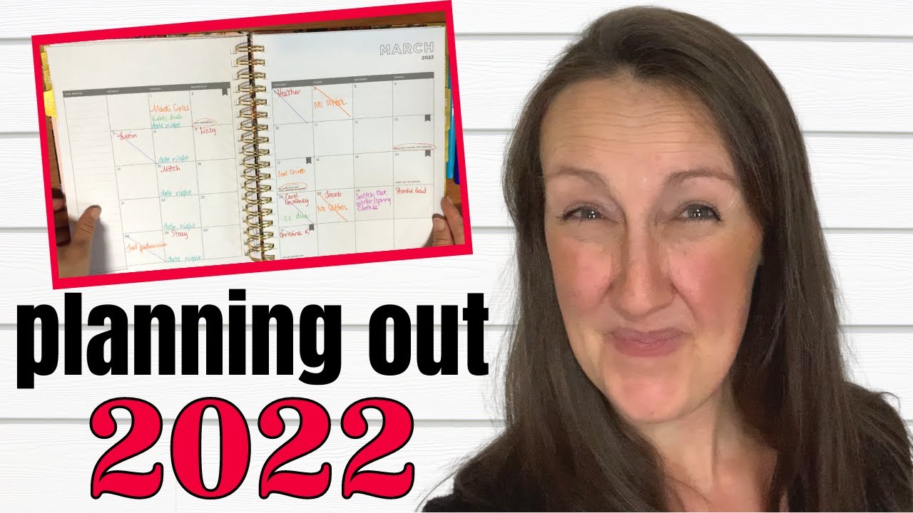 PLAN WITH ME: Filling Out My 2022 Planner + How to Fill Out YOUR Planner