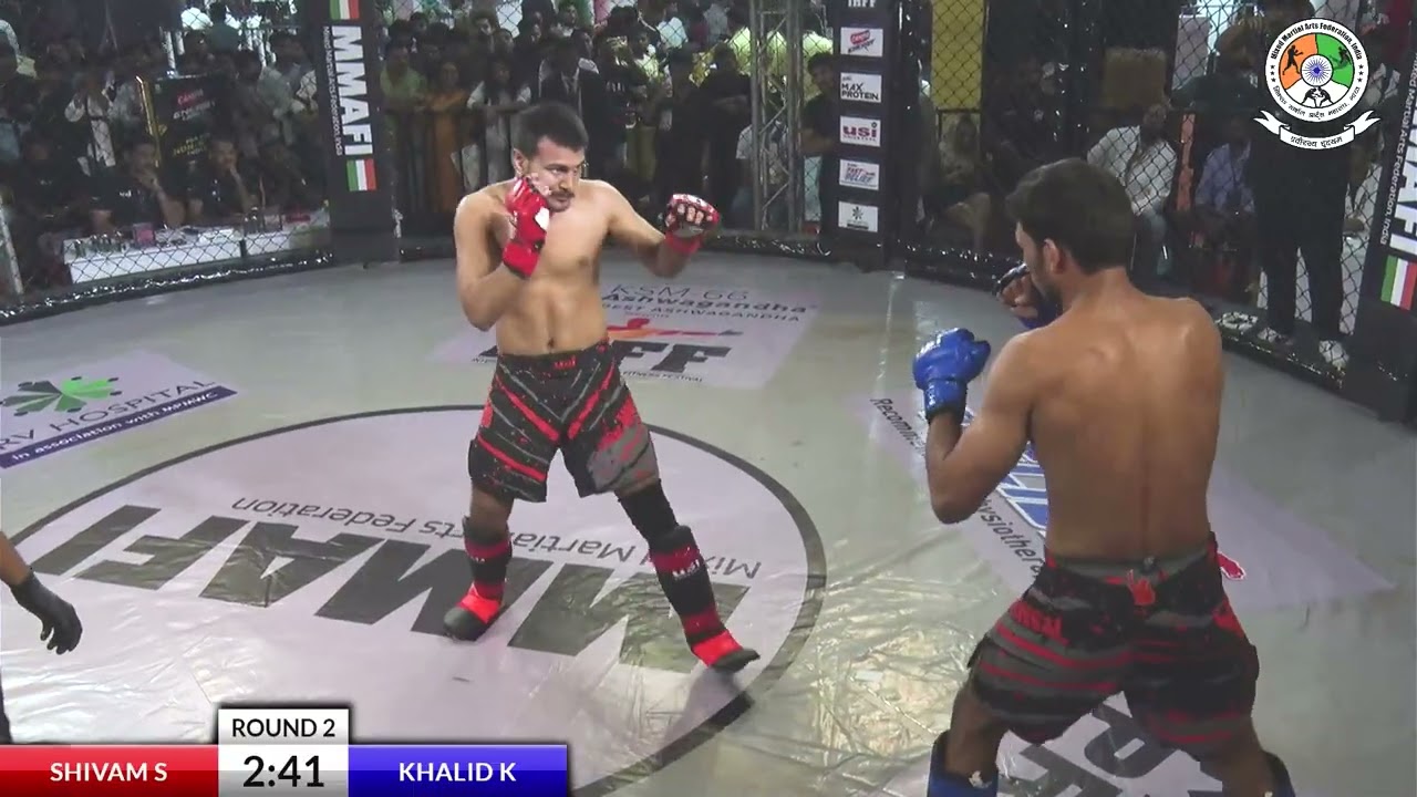 Shivam Singh Vs Khalid Khan, Amateur MMA - National MMA Championship 2025, IHFF Goregaon
