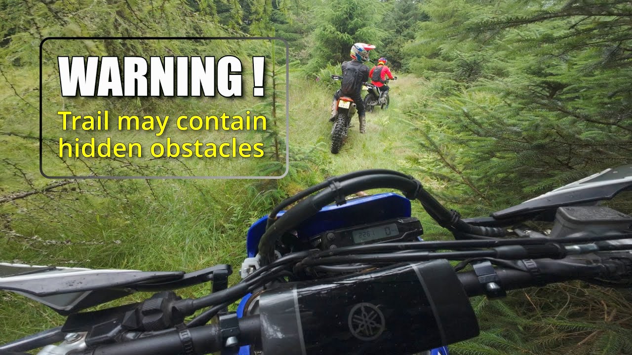 Forest Trail Ride | A day on Enduros in the Scottish Countryside