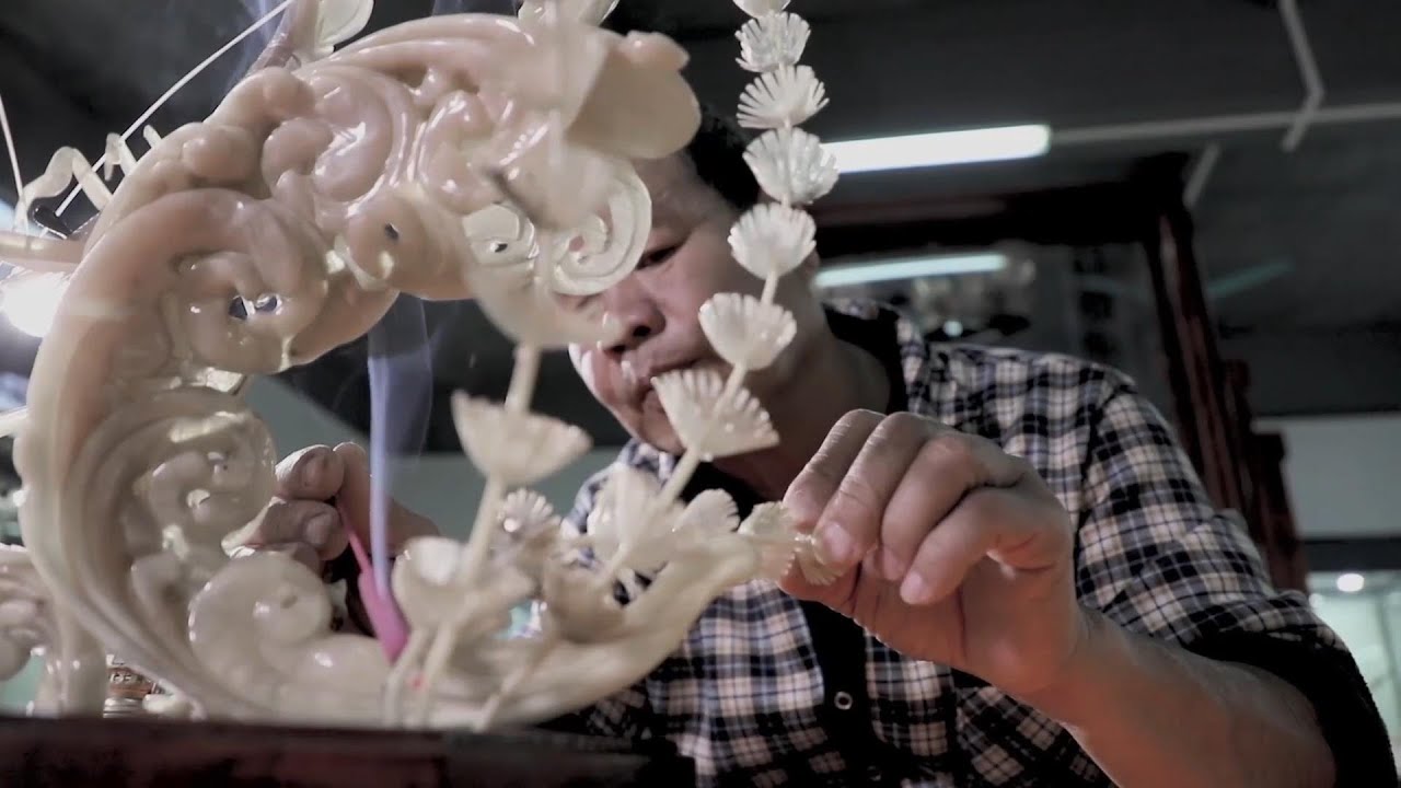 Horn carving: Intangible cultural heritage of Guangxi