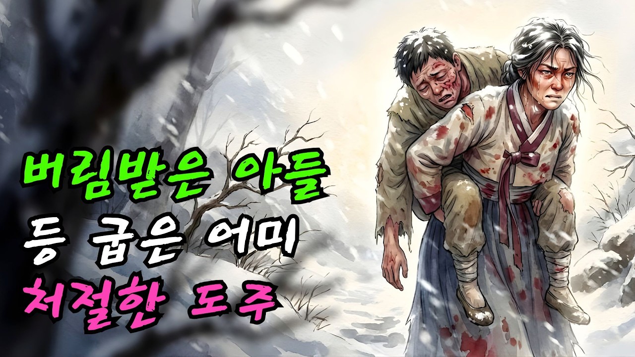[충격 실화] 양반 가문의 저주, 문둥이 아들을 살리기 위해 스스로 제물이 된 어머니 #금강산전설 #슬픈이야기 #모성애