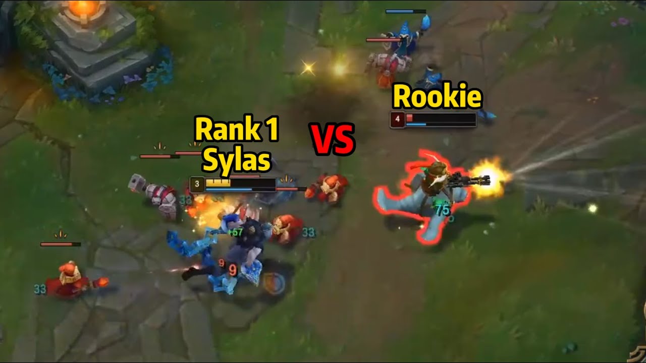 Rank 1 Sylas VS Rookie Corki in KR Grandmaster Elo!