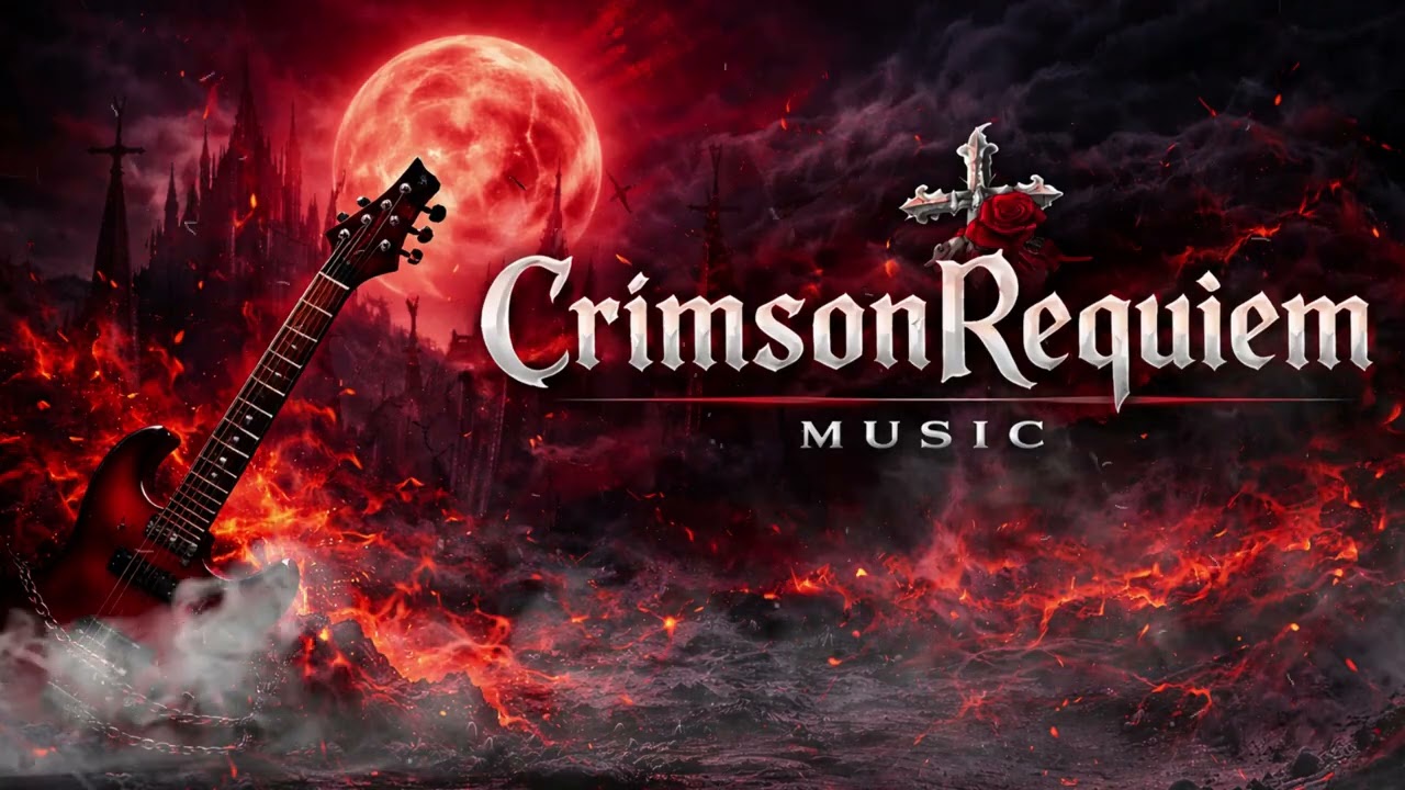 Velvet Warning | Dark Sexy 80s Glam Rock & Hard Rock Anthem  | CrimsonRequiem