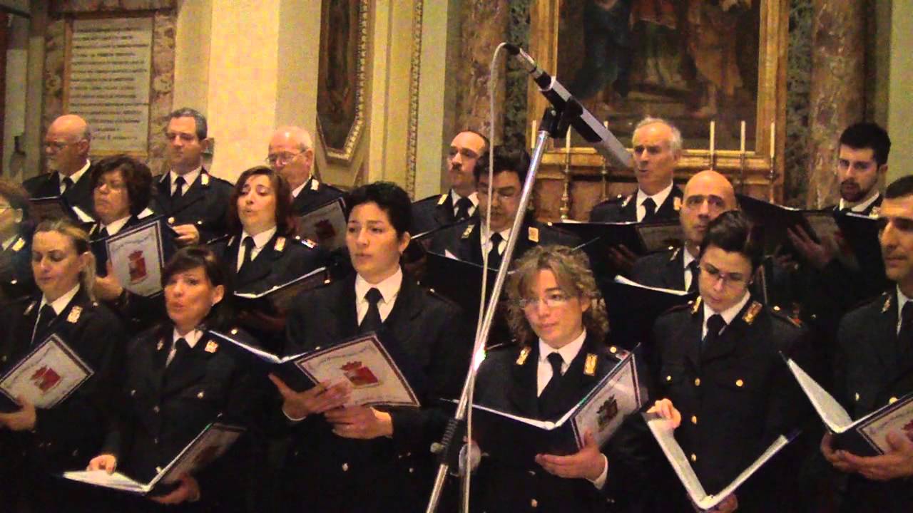 Anima Christi (Marco Frisina) - Coro appartenenti alla Polizia di Stato Questura di Ancona