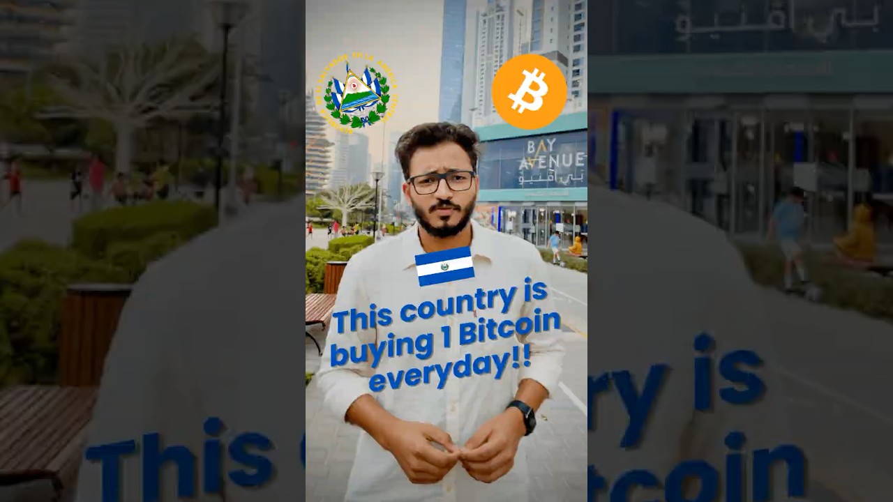 This Country Buys 1 Bitcoin Every Day! 💰 | El Salvador&rsquo;s Crypto Revolution #cryptocurrency #bitcoin