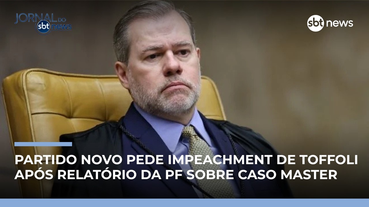 Caso Master leva a pedido de impeachment de Toffoli no Senado | #JornaldoSBTNews