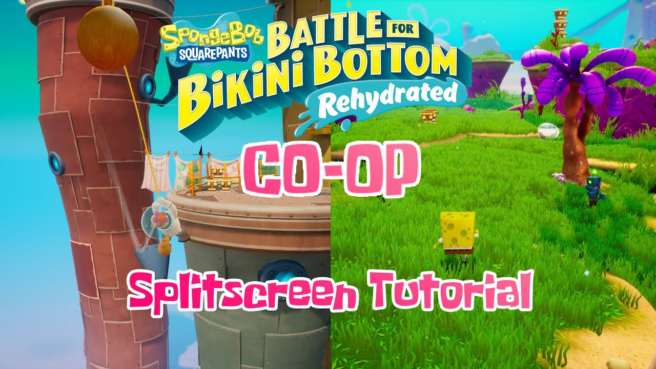 [OUTDATED TUTORIAL] How To Add Splitscreen To BFBBR Unoffical Co-op Story [PC ONLY]
