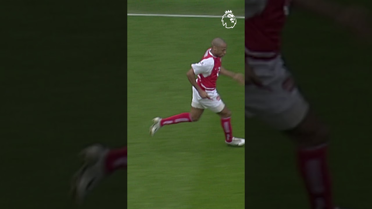 Henry sprints, Bergkamp assists & Vieira scores!