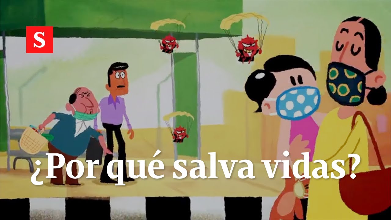 ¿Por qué es importante usar tapabocas?, explíquele a cualquiera con este video | Videos Semana