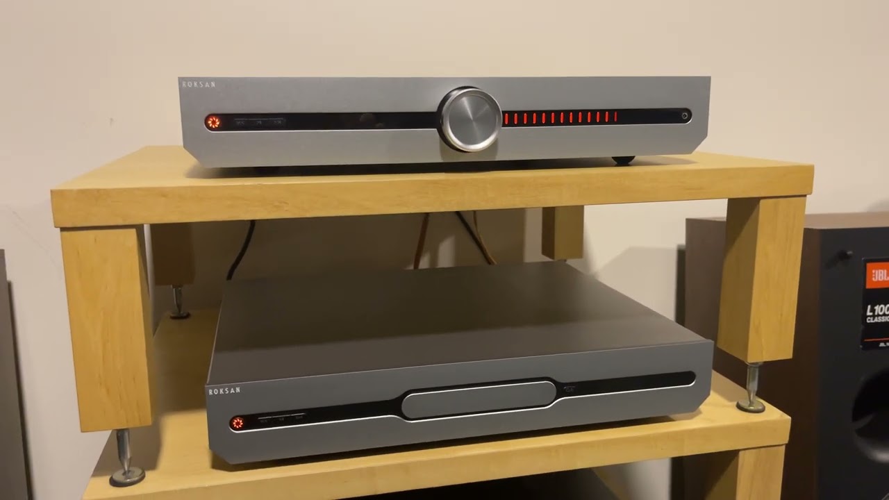 Roksan Attessa streaming amplifier & JBL L100 Classic