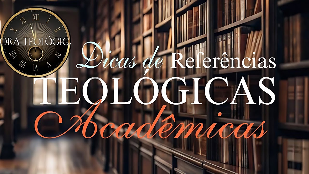 REFERÊNCIAS ATUAIS DE TEOLOGIA ACADÊMICAS (Dicas). #livros #teologia 
