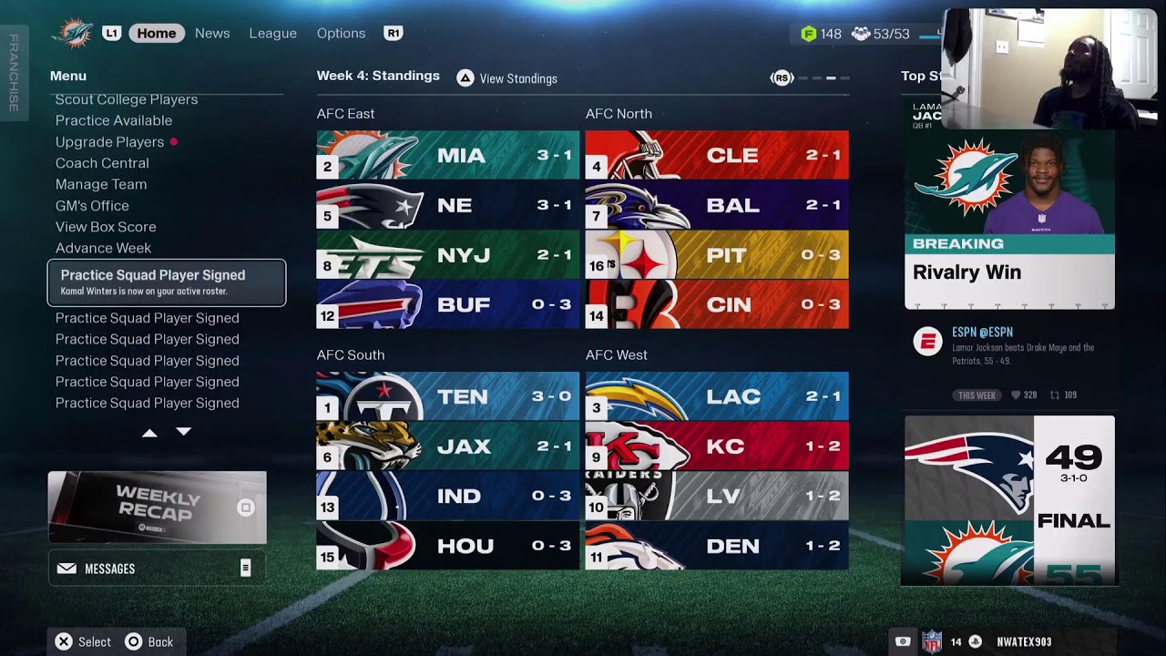 Da Phins  vs Pats