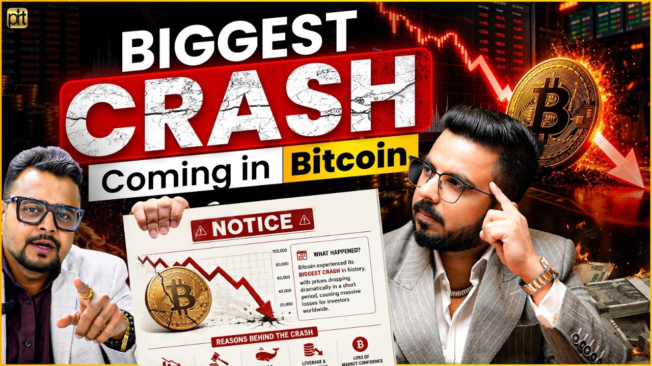 Biggest Bitcoin Crash Coming? (BTC = ₹50,000&hellip;?)